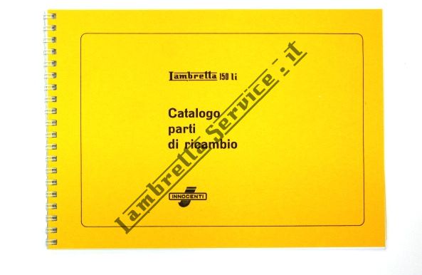 Foto del prodotto - Catalogo parti di ricambio LI I serie