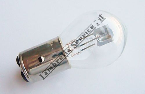 Foto del prodotto - Lampadina biluce 15/15W x 6V faro ant.