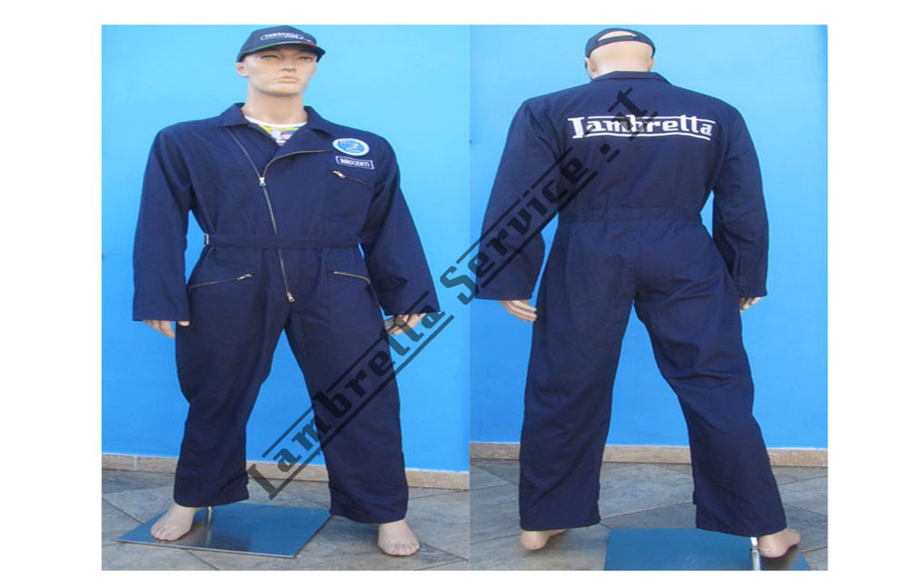 Foto del prodotto - Tuta da Lavoro Lambretta BLU OVERALLS (TG M)