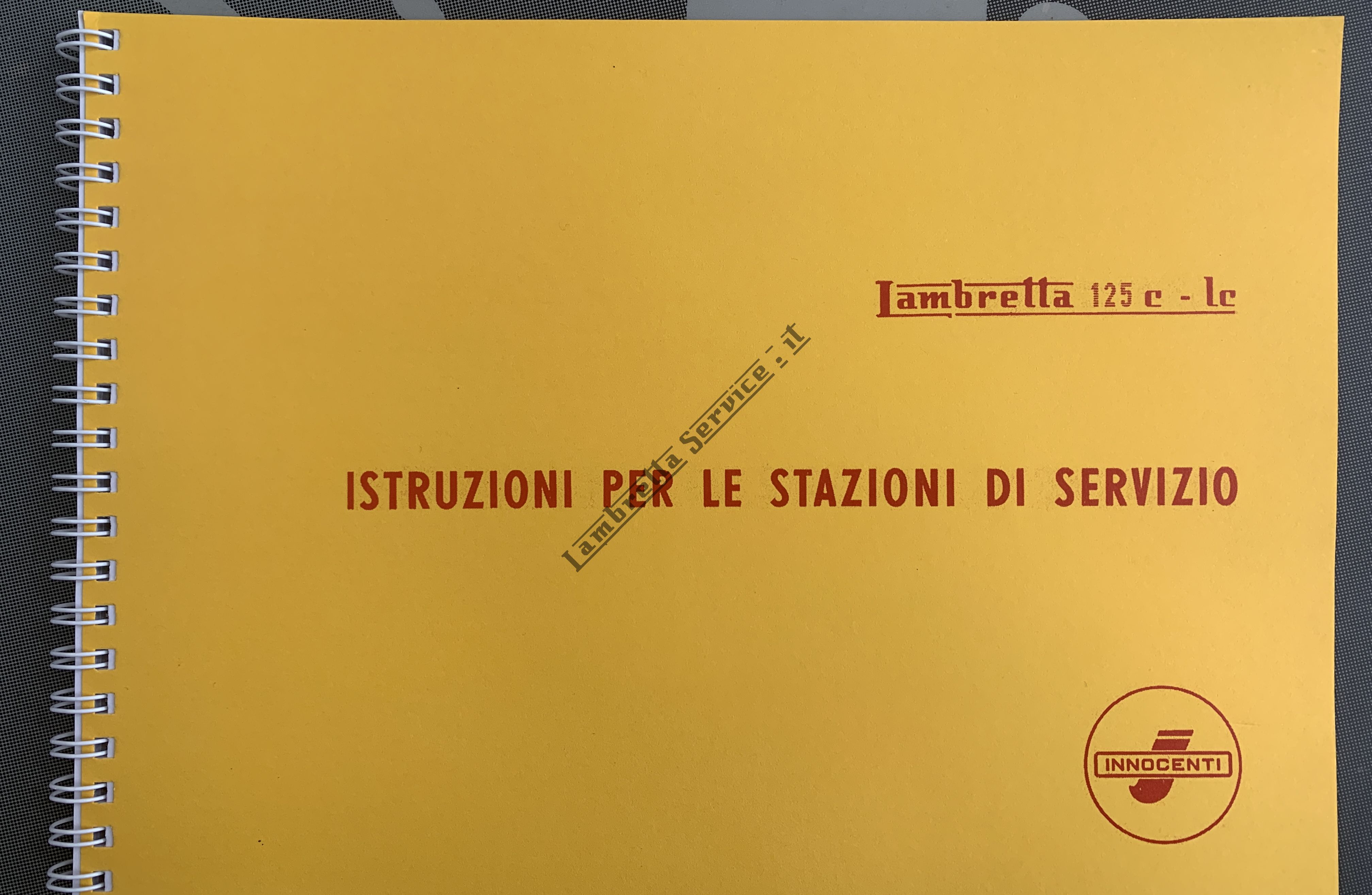 Foto del prodotto - Manuale Officina 125 C-LC