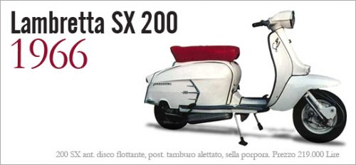 Lambretta Vetro Innocenti Cev 120 